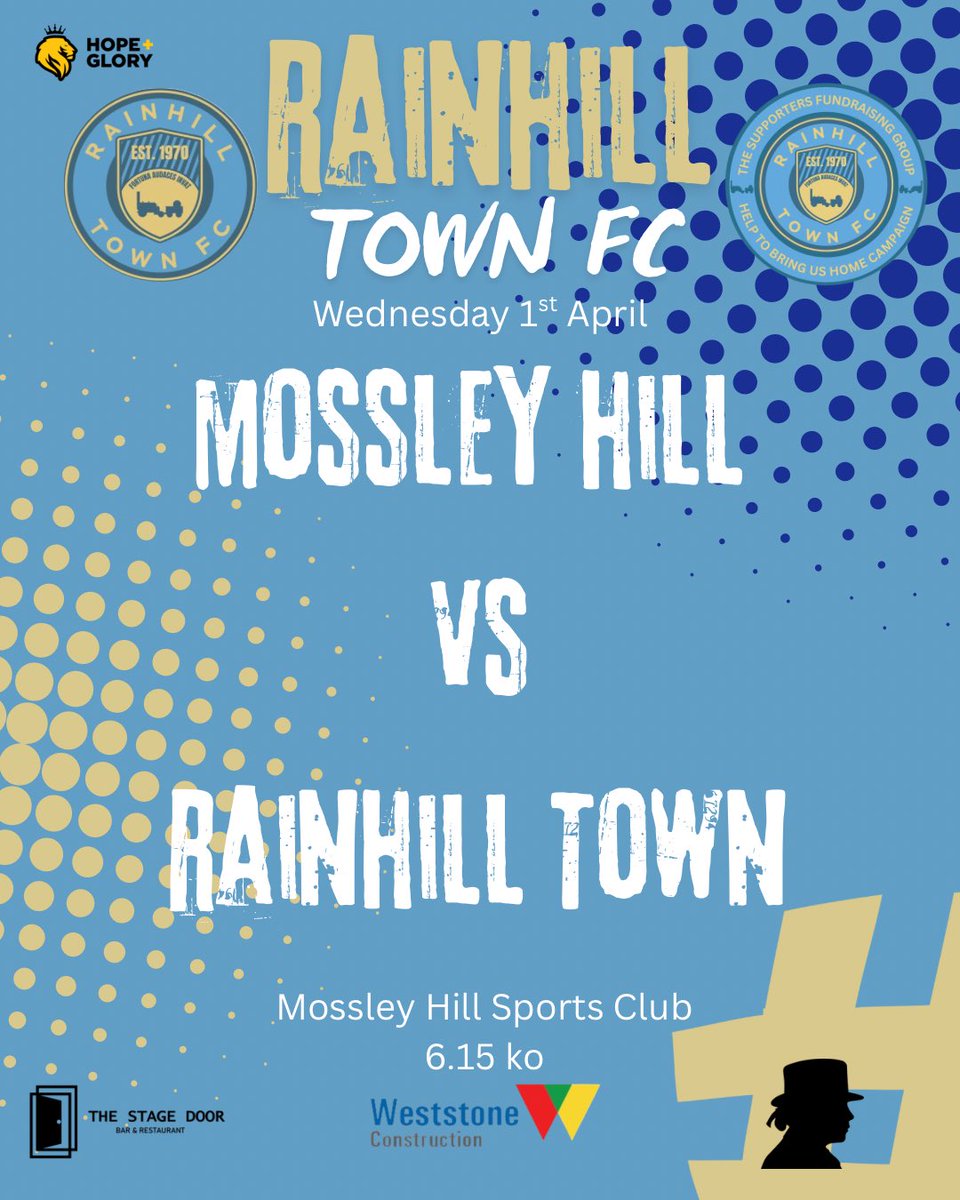RainhillTownFC's tweet photo. Tommorow sees first team down at Mossley hill sports club in a 6. 15Ko 🚂🚨 https://t.co/D2lnJmddsM