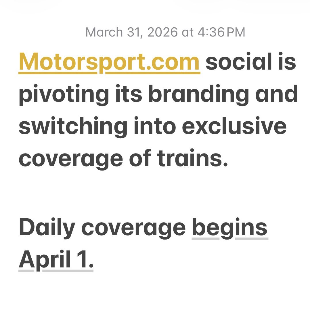 Motorsport tweet media