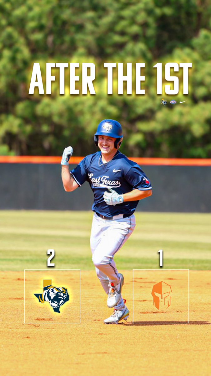 ETBU_Baseball's tweet photo. After the 1st https://t.co/MmVXn92Ns4