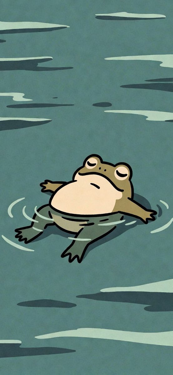 DigitalDrifty's tweet photo. Chill Frog Wallpaper 🐸 https://t.co/p0mL5YmZ7r