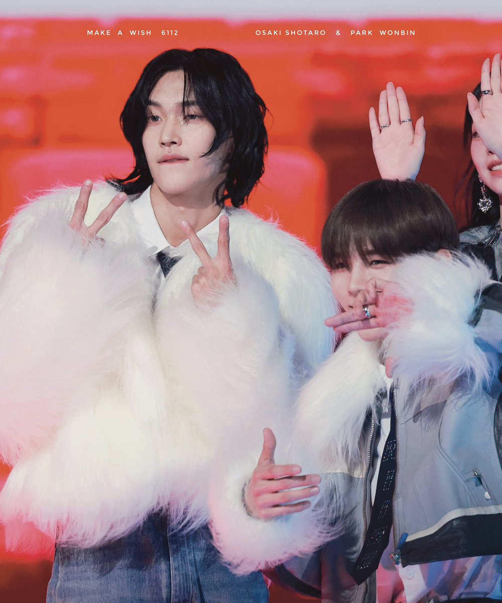 MAKEAWISH6112's tweet photo. ❤️
#SHOTARO #WONBIN #RIIZE #SHOBIN https://t.co/dYVUr8IsWn
