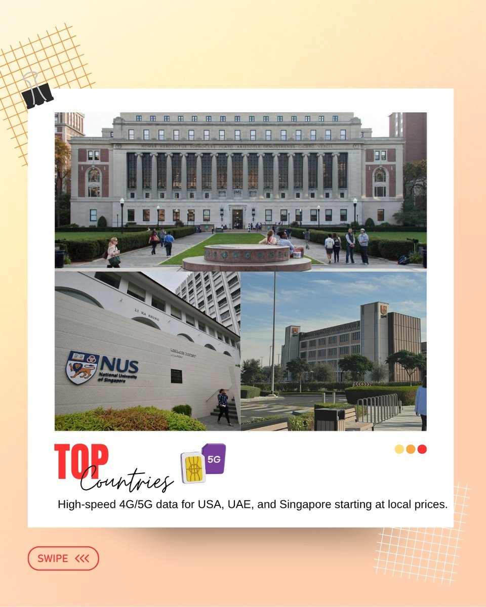 Romesim_World's tweet image. Explore freely. ROMESIM keeps you online everywhere. Whether it’s a single city or a global tour, we’ve got you covered in 150+ countries.

Explore all Regional Plans at romesim.com!

#ROMESIM #EuropeTravel #AsiaTrip #Wanderlust #GlobalConnectivity