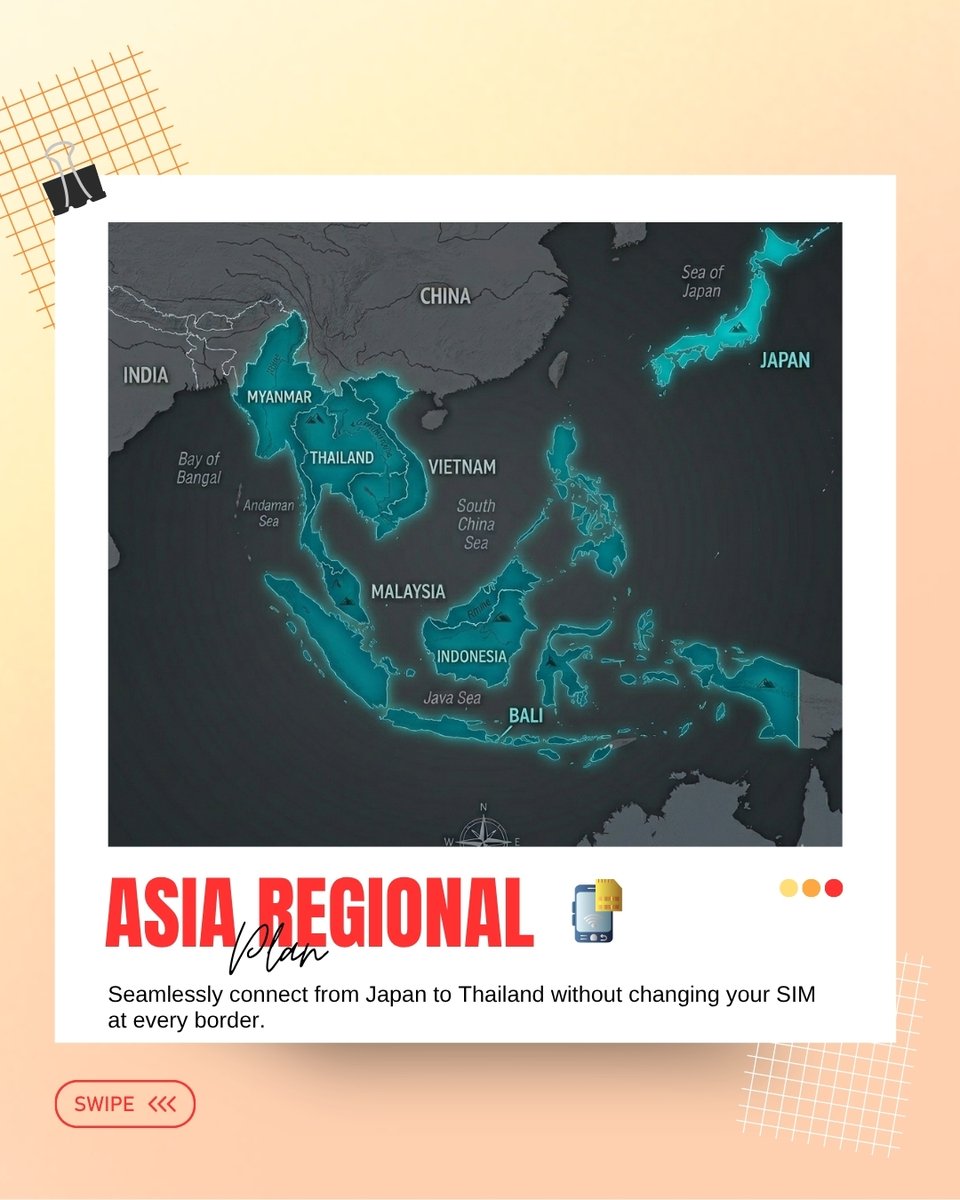 Romesim_World's tweet image. Explore freely. ROMESIM keeps you online everywhere. Whether it’s a single city or a global tour, we’ve got you covered in 150+ countries.

Explore all Regional Plans at romesim.com!

#ROMESIM #EuropeTravel #AsiaTrip #Wanderlust #GlobalConnectivity