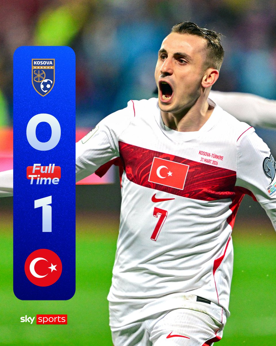 SkyFootball's tweet photo. Turkey are heading to the World Cup for the first time since 2002! 📈 https://t.co/VDdeJcDLqM