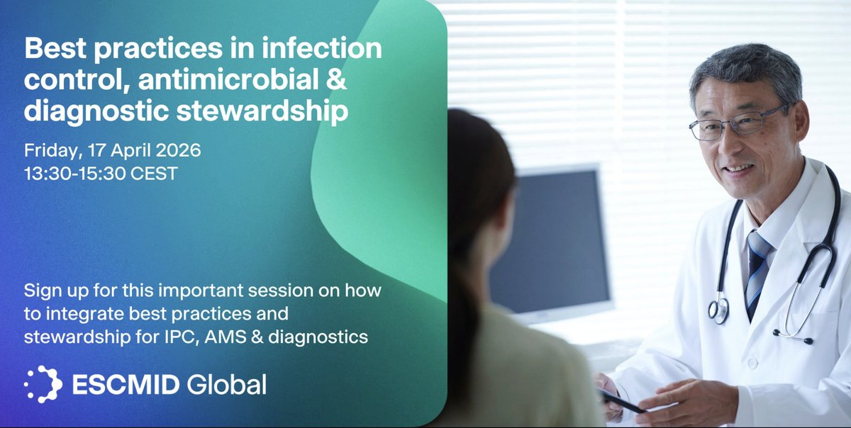 European Committee on Infection Control @ESCMID tweet media