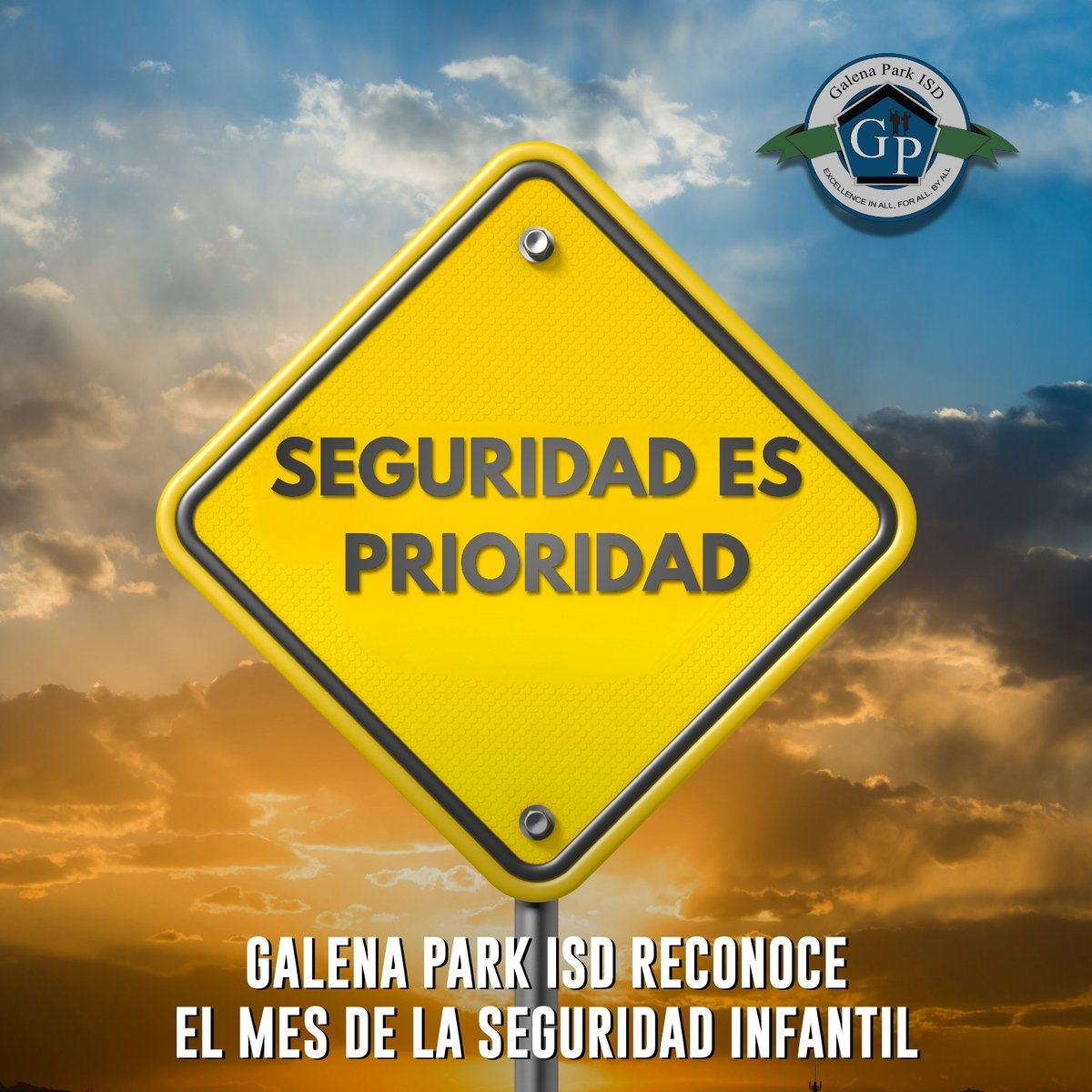 GalenaParkISD's tweet image. April is Child Safety Month! At Galena Park ISD, the safety and well-being of our students is always our top priority. Let's work together to keep our children safe at school, at home, and in our community. 💛🛡️ #GPISDProud #ChildSafetyMonth #StudentSafety

¡Abril es el Mes de la