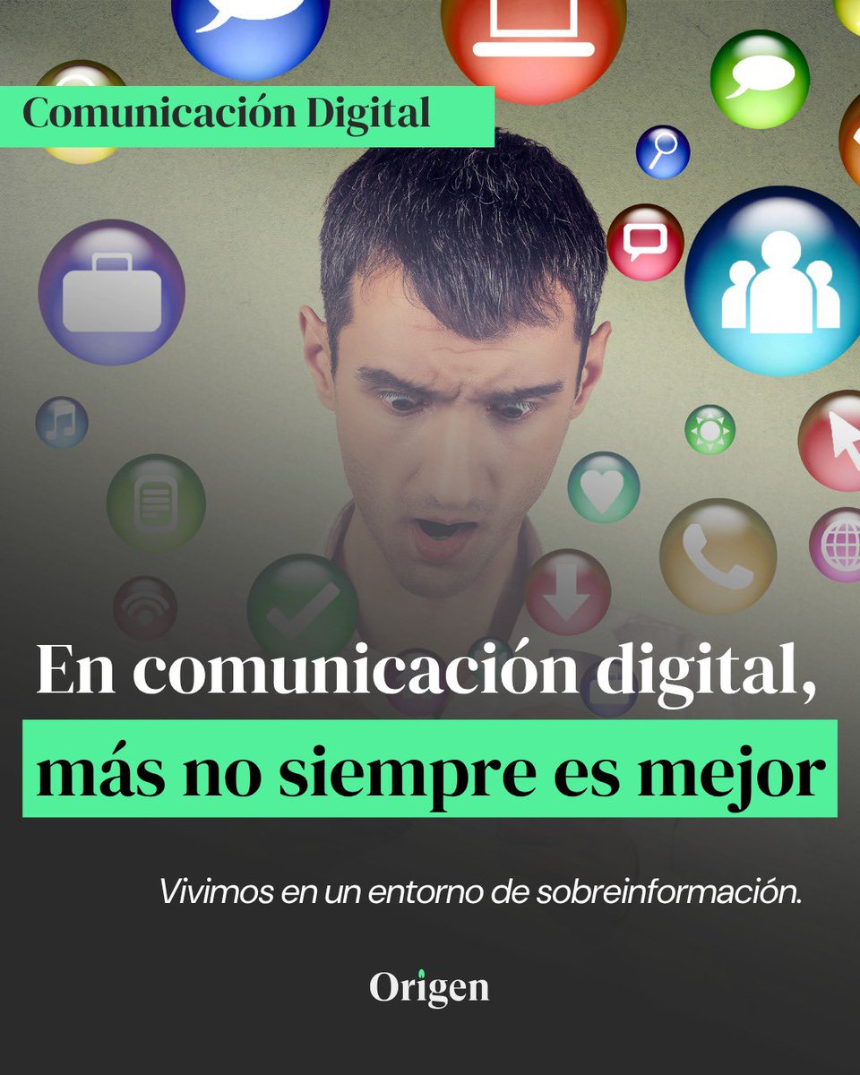 OrigenConsult's tweet photo. 💬En entornos saturados de información, la comunicación estratégica no compite por volumen. Compite por claridad.

Diseñar qué decir —y qué no— también es parte del proceso. ♟️

Si quieres conversar sobre estos desafíos,
escríbenos a info@origenconsultora.cl https://t.co/4coBrzwGnY