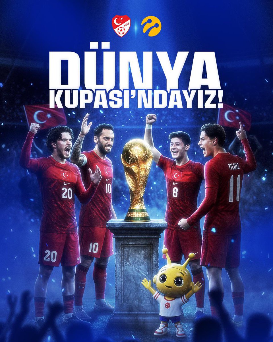 AliTahaKoc's tweet photo. 24 yıl sonra Dünya Kupası’ndayız! 🇹🇷

Turkcell gücünde 5G’nin coşkusuyla, milli takımımızın başarısının coşkusunu aynı anda yaşıyoruz.

Göğsümüzü kabartan bütün futbolcularımıza, teknik heyetimize, milli takımlarımızın her bir ferdine teşekkür ediyorum.

Turkcell olarak, 25 yıldır milli takımımızın değişmez ana sponsoru olmaktan ayrıca gurur duyuyoruz. 💛