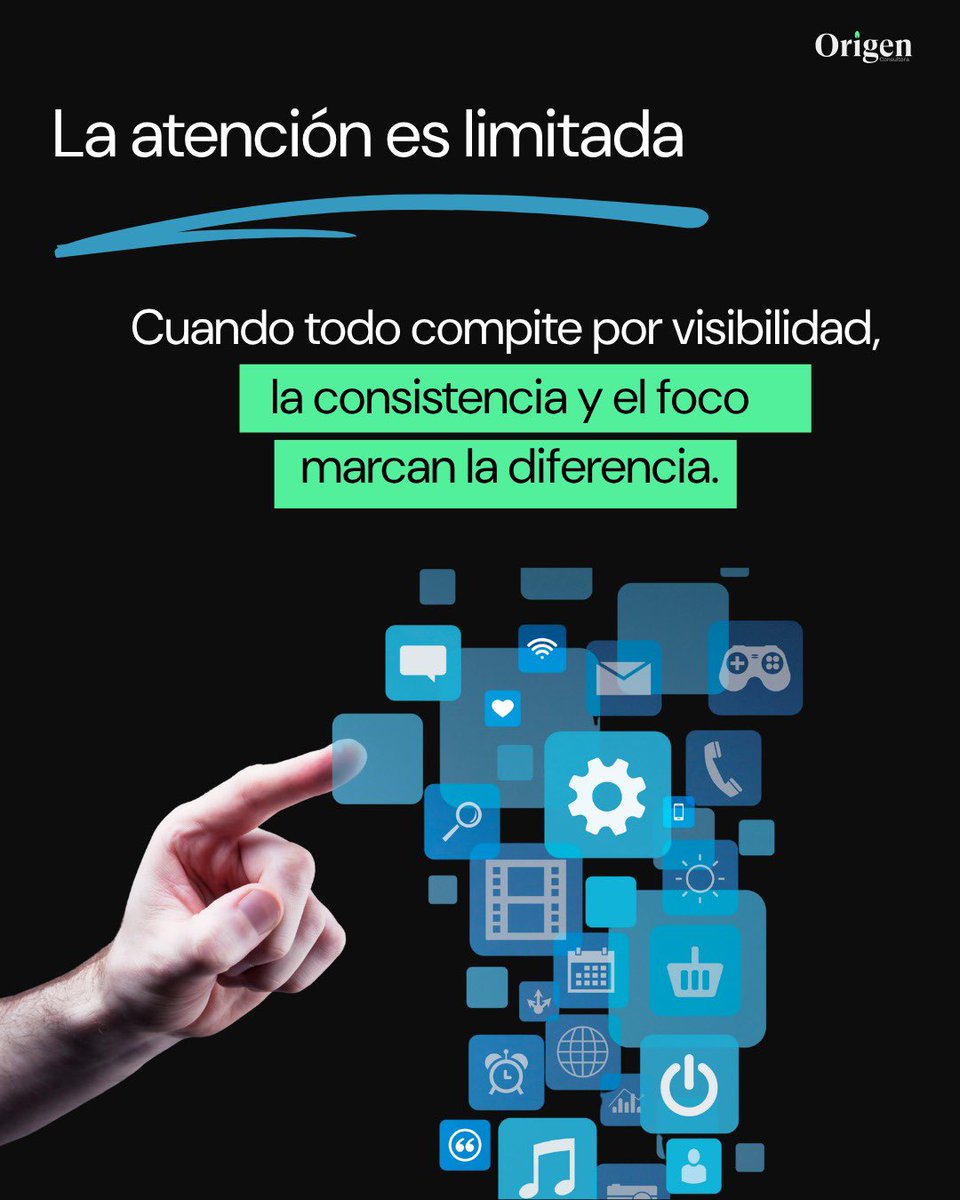 OrigenConsult's tweet photo. 💬En entornos saturados de información, la comunicación estratégica no compite por volumen. Compite por claridad.

Diseñar qué decir —y qué no— también es parte del proceso. ♟️

Si quieres conversar sobre estos desafíos,
escríbenos a info@origenconsultora.cl https://t.co/4coBrzwGnY