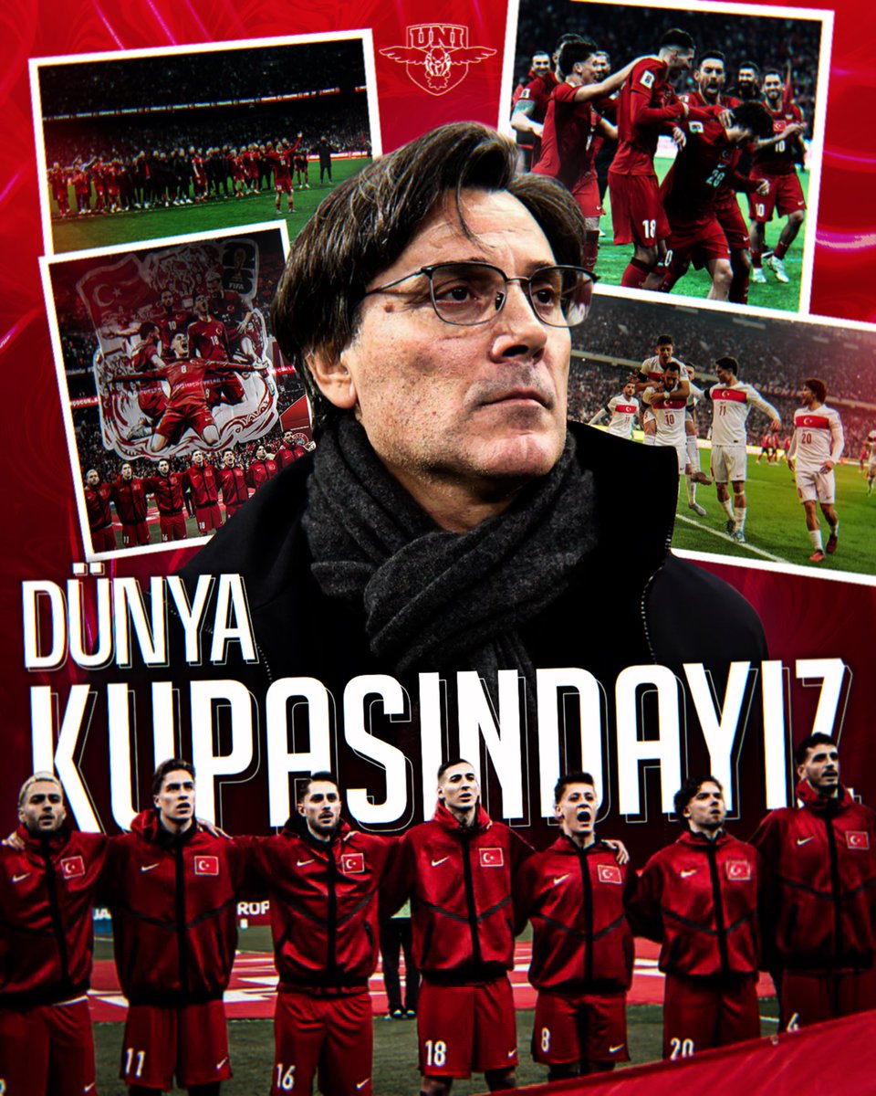 GURUR DUYUYORUZ! 🇹🇷 

24 YILLIK  HASRET SONA ERİYOR;
A MİLLİ TAKIMIMIZ DÜNYA KUPASI’NDA!

TEBRİKLER MİLLİ TAKIM! 🇹🇷 

#UNIGFB