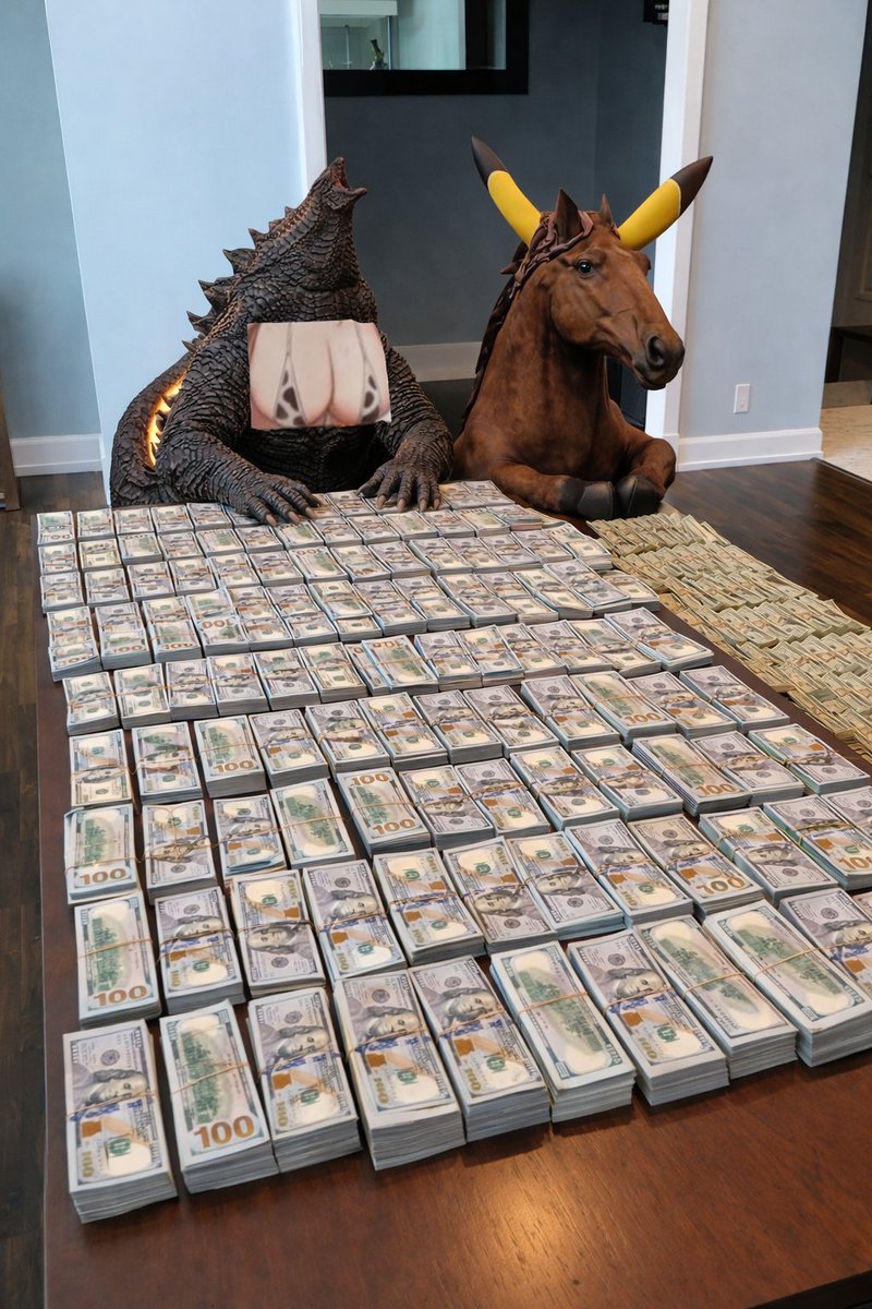 _crypto_knight_'s tweet photo. To all the ones that faded...
The true believers will be the ones that that are rewarded in the end.
Conviction pays for itself in the long run...
$pikahorse
BkUWLJXVwYswqb7NSHNCLdwRjPi8bQ2Z4YzuRaQpump
#meme #pikahorse #memecoin #memecoin100x #pumpfun
#godzillabigtitzonpikahorse