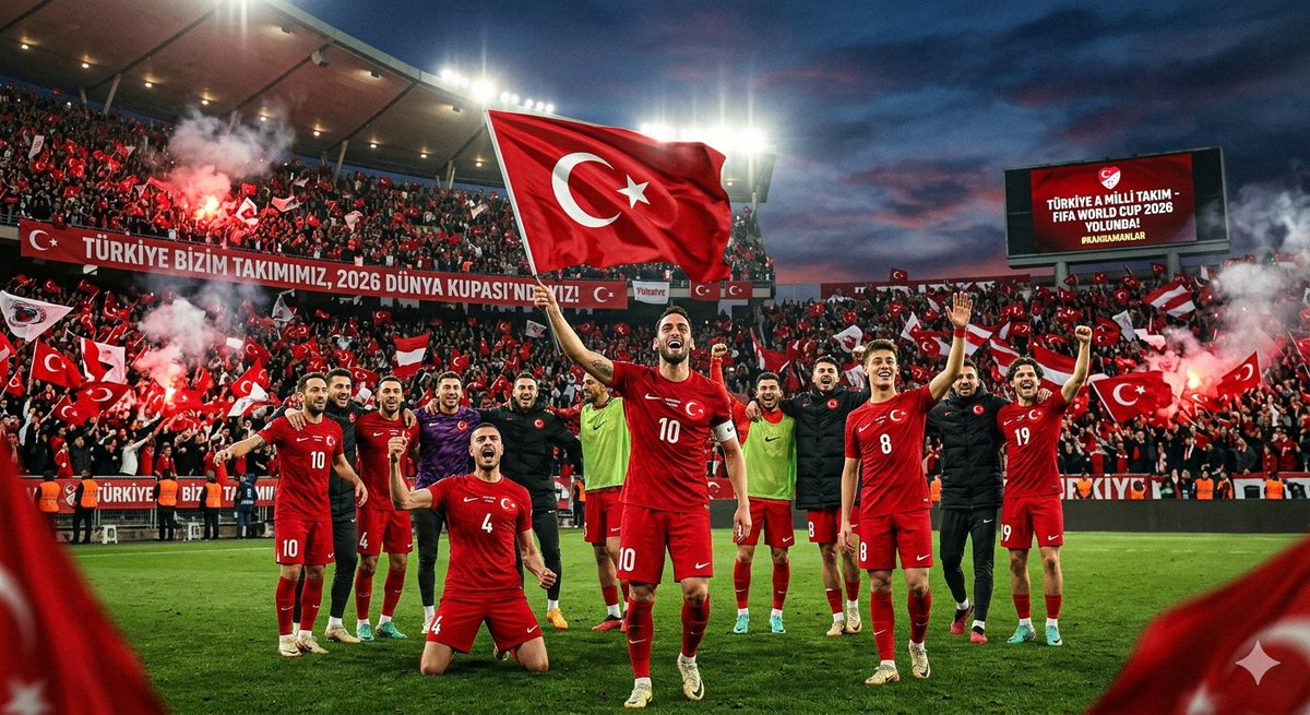 altinnaill's tweet photo. Çocukların hayali, büyüklerin duası…
Aynı bayrak altında, aynı gururla. 🇹🇷

Dünya Kupası yolculuğu başladı!
#millitakım https://t.co/er1Nd2MuvW