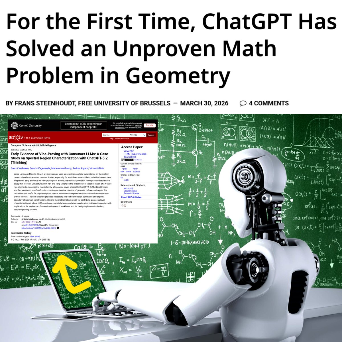 This is huge and slightly terrifying (AI plus math breakthrough ...
