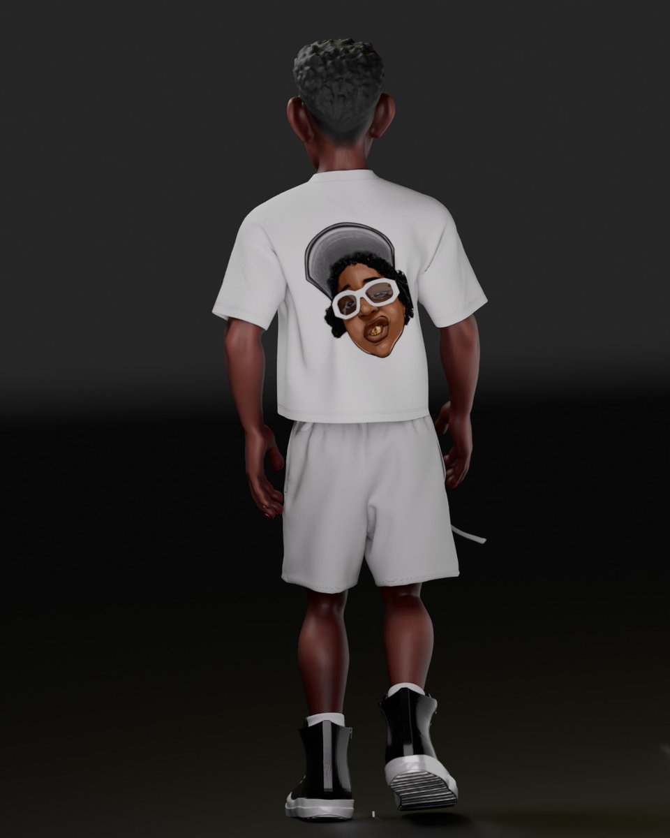 h_toonz's tweet photo. Designed this piece for @CreedBGood and decided to bring it to life in 3D Tried it on my digital character to see how the whole look comes together….let me know if this goes hard🙏🏽

All design and 3D work by me https://t.co/osImhf1X2P