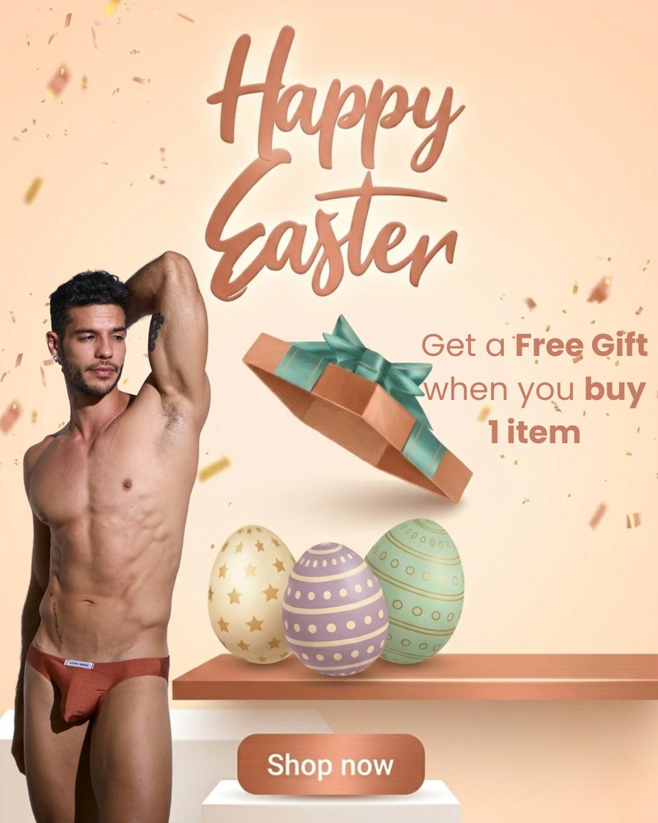 Justinandsimon's tweet photo. Easter just got better 🐣
Buy 1 item &amp; get a FREE gift 🎁
Don’t miss out—shop now. https://t.co/guDS1aNVAs