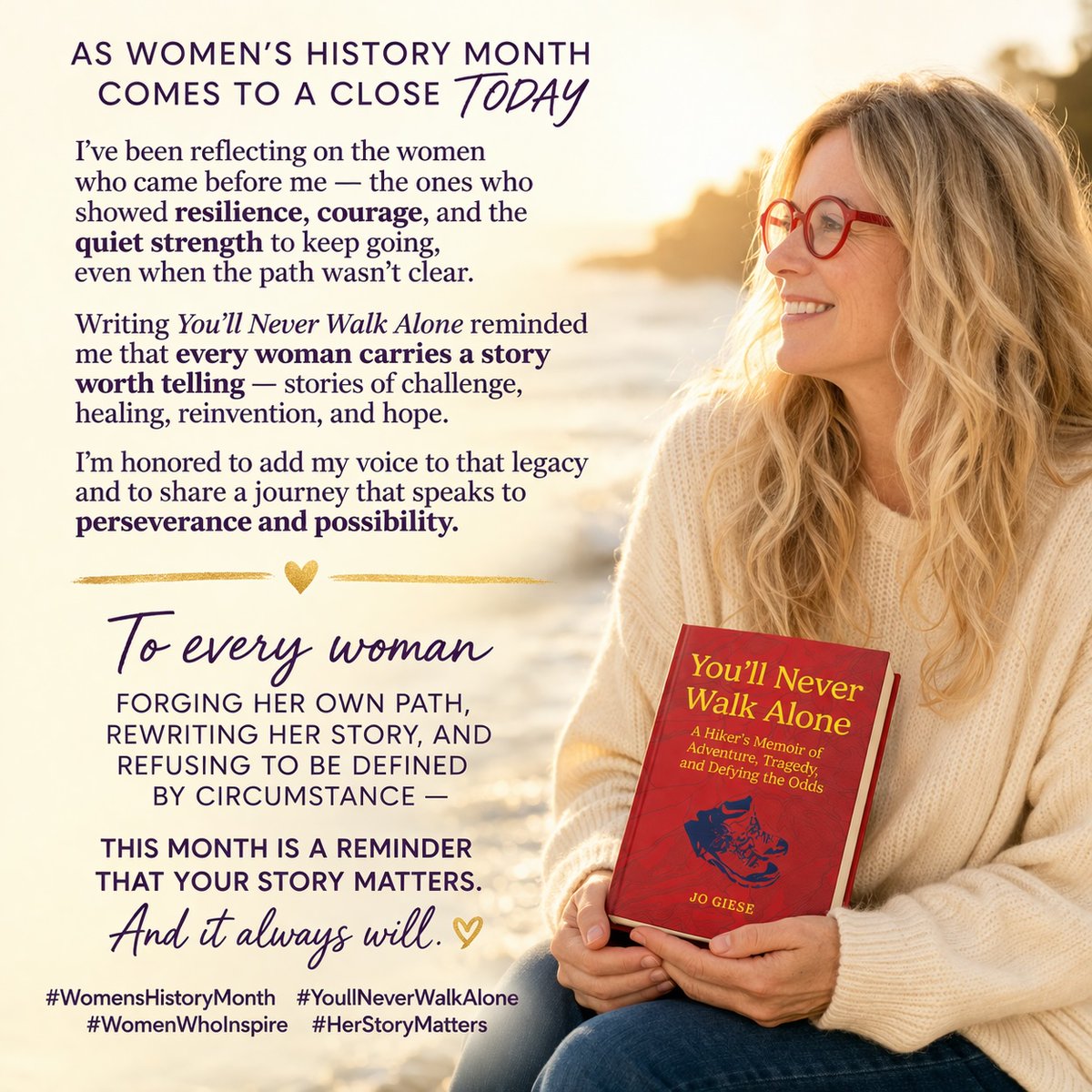jogiese7's tweet photo. As Women’s History Month wraps, I’m reflecting on the women before me: resilient, courageous, and quietly strong, even when the path wasn’t clear.

To every woman forging her own path and rewriting her story: your story matters. Always. 💛 #WomensHistoryMonth https://t.co/ESryAKosdg