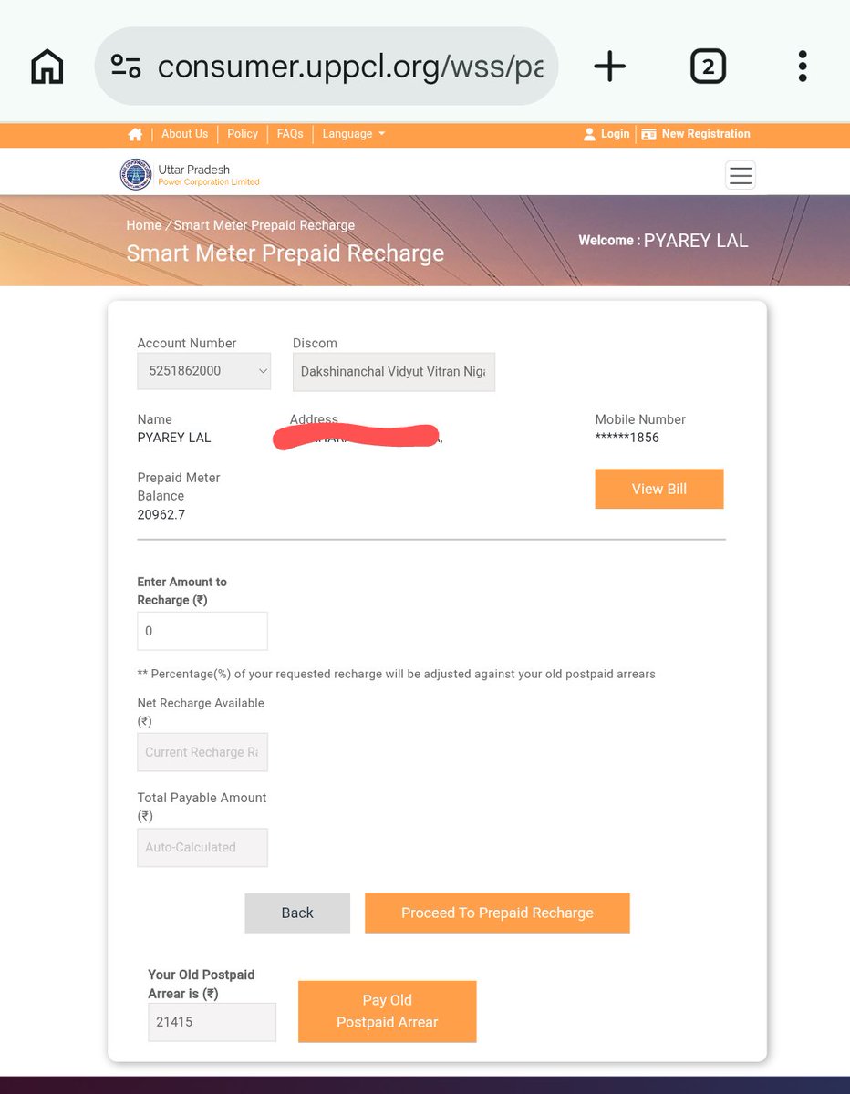 ramesh44k's tweet photo. @dvvnlhq Dear Sir / madam
Please clear my arears as I payment all amount. I paid for arears but amount is topped in prepaid account . What is going on..Update the prepaid meter balance towards the postpaid arears. https://t.co/XVI45TH52b