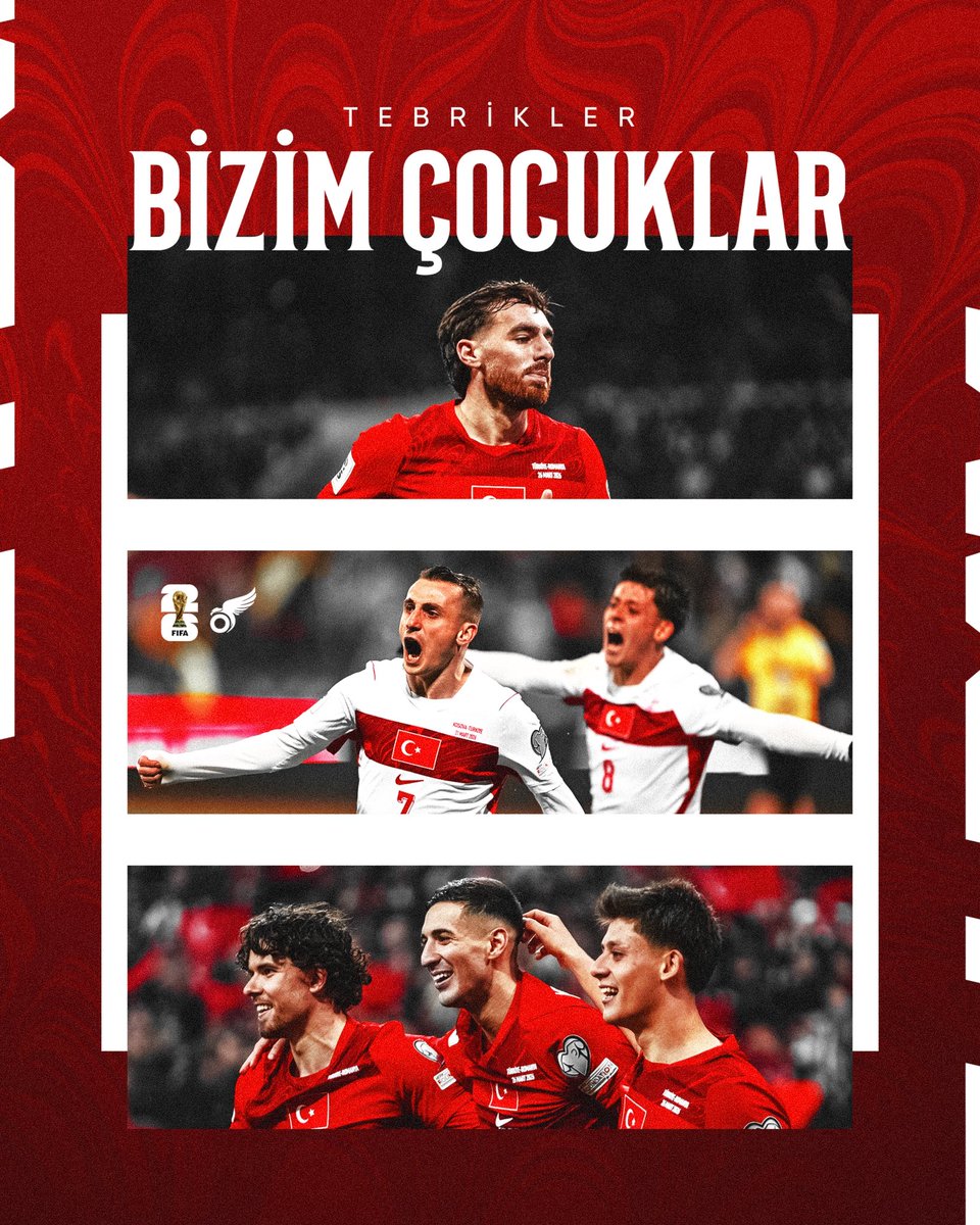 KartalRecord's tweet photo. 🇹🇷 DÜNYA KUPASI’NDAYIZ! https://t.co/tmQImHXtuj