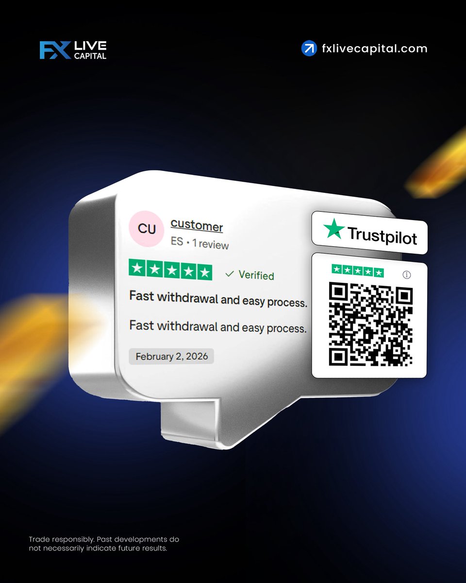FxLiveCapitl360's tweet photo. Trust isn’t built with promises… it’s built with real experiences⭐

👉 Follow us to stay updated and be part of everything we’re building https://t.co/4TJR3TLQ6J