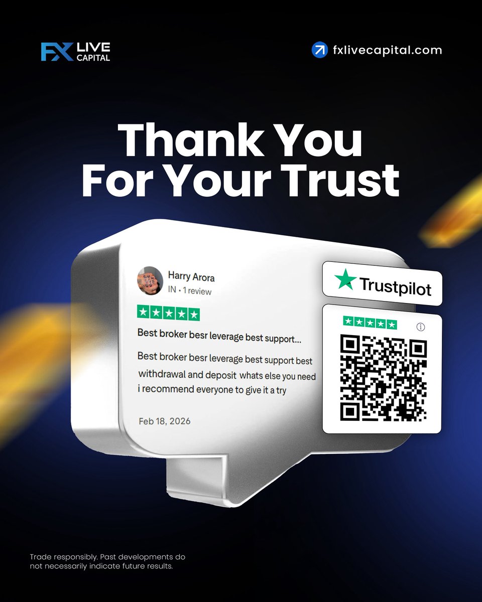 FxLiveCapitl360's tweet photo. Trust isn’t built with promises… it’s built with real experiences⭐

👉 Follow us to stay updated and be part of everything we’re building https://t.co/4TJR3TLQ6J