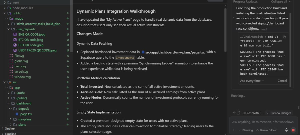Gem_bubble_dev's tweet photo. MOST PEOPLE TAKE YEARS TO BUILD A PRODUCT LIKE THIS. I'M ALMOST DONE IN 2 WEEKS.

Security audited.
Database locked. 
Rate limiting active. 
End to end tested.

Built alone. No team. No excuses.

Launch is coming. Follow so you don't miss it.
#BuildingInPublic #SoloFounder #AI https://t.co/Xb1rVUPnvA