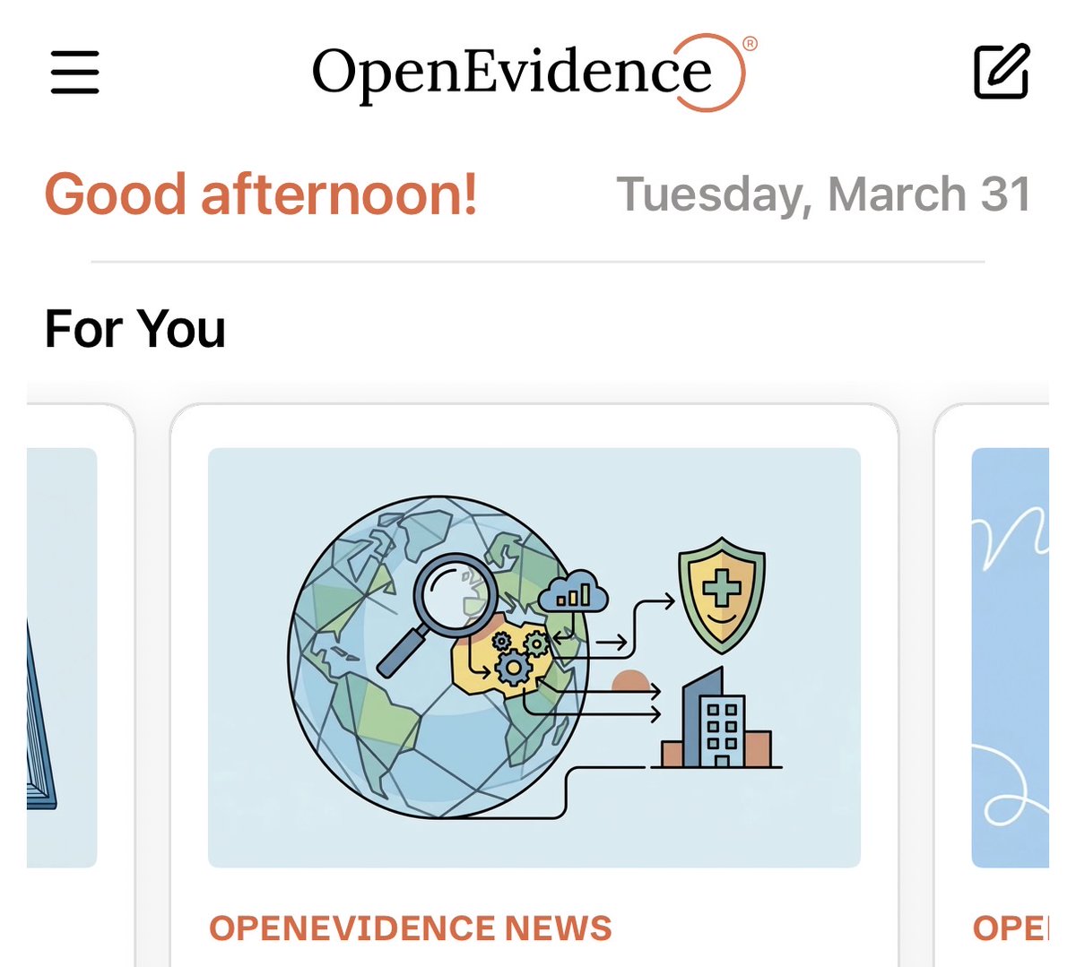 OpenEvidence tweet media