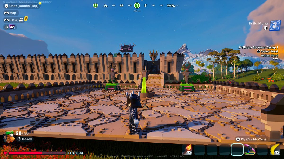 WrathofDeathX's tweet photo. The maize that I was working on it done now #legofortnite #legofortnitecommunity https://t.co/XIzmA8BYMU