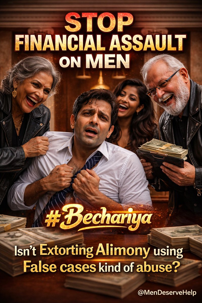 Men Deserve Help SIFF (Gender Biased Laws) 🇮🇳 tweet media