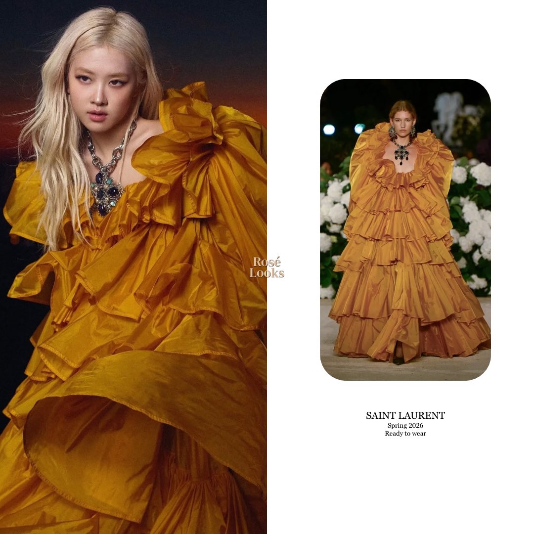 rosé looks tweet media