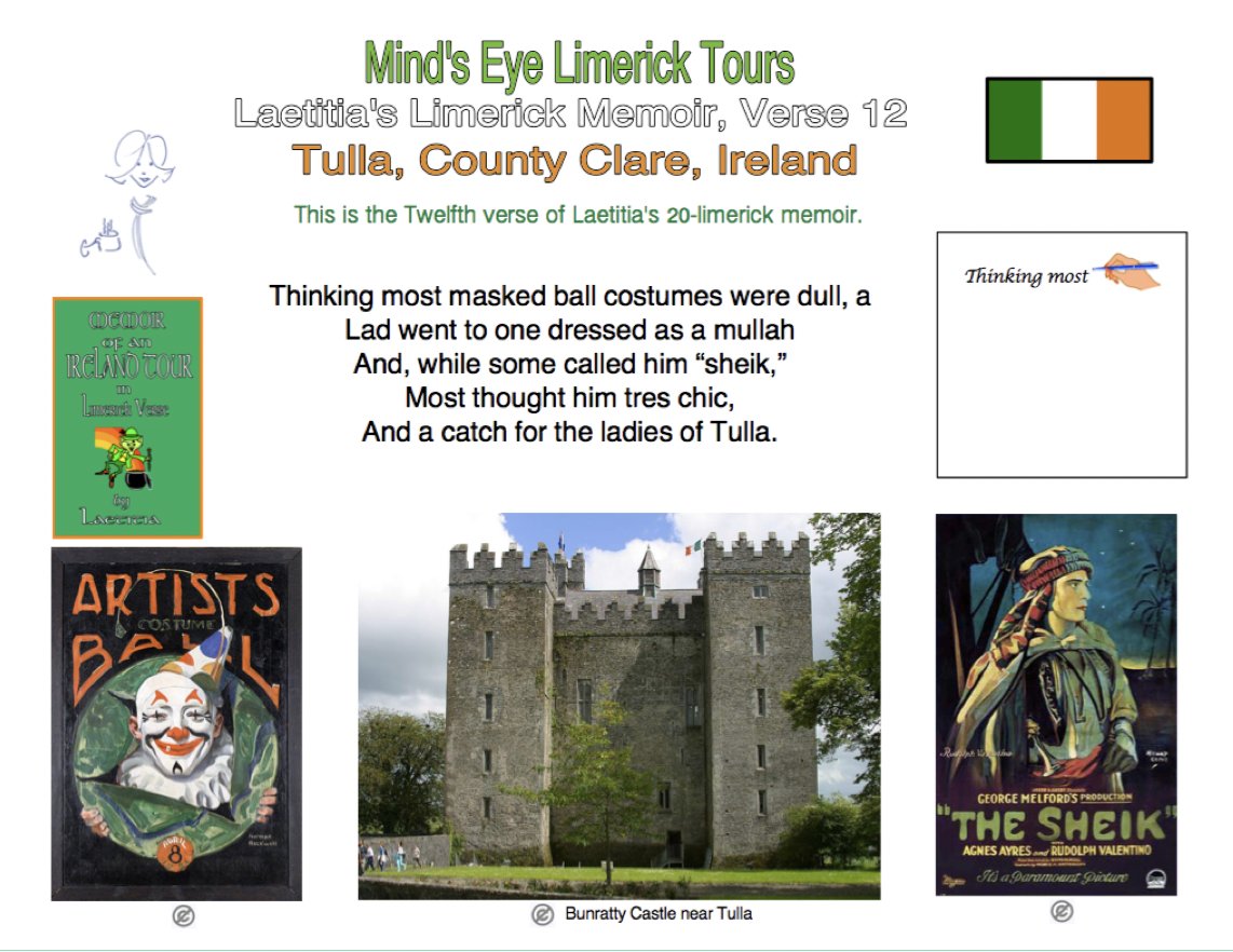 tom_mindseye's tweet photo. #Limerick #entertainment #humor #maskedball #memoir #mullah #Tulla #Laetitia #Clare #sheik https://t.co/BHx2YmzA28 https://t.co/DBFdUGCiSb