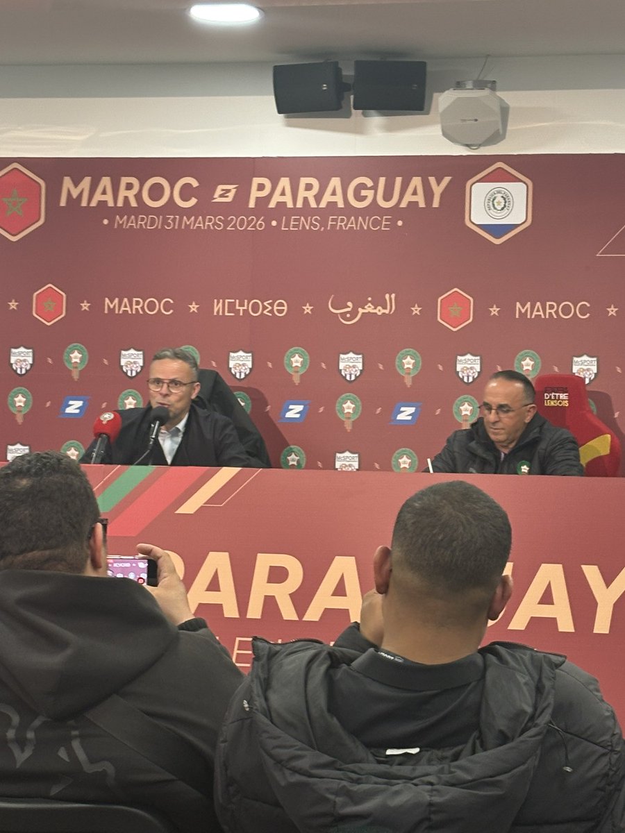 HanifBerkane's tweet photo. 🎙️Mohamed Ouahbi 🇲🇦 :

« On a vécu 10 jours de stage où je n’ai pas senti que les polémiques avec le Sénégal ont perturbé le groupe. La Coupe du monde est tellement grande que tu penses à ça. On se prépare pour ça et la FRMF nous protège. On est confiant et on pense au Mondial. » https://t.co/9VQNzjQWa1