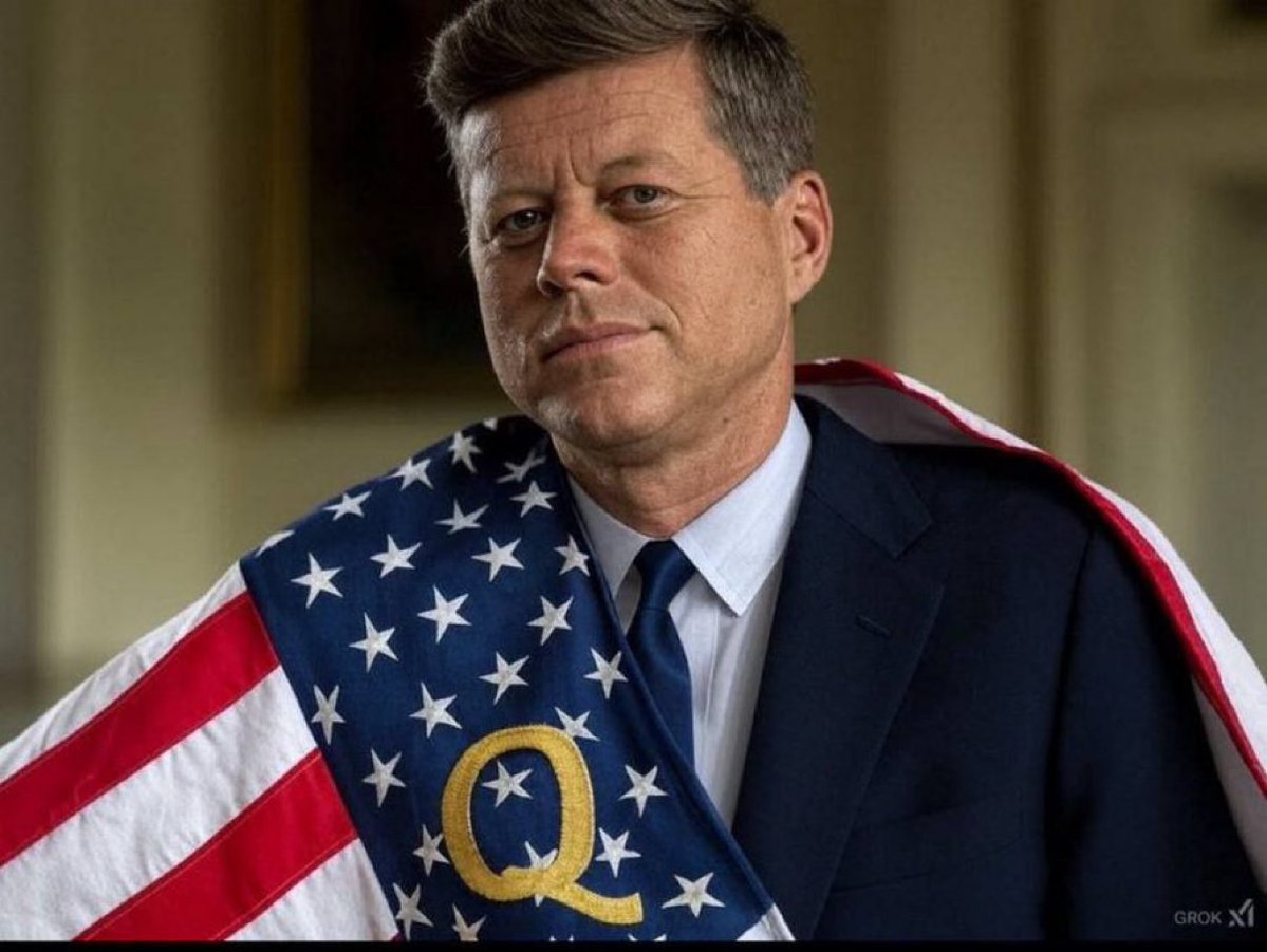 John F kennedy jr tweet media