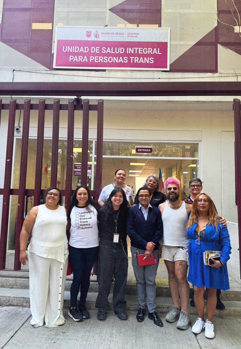 #ResistênciaTrans 🏥🏳️‍⚧️ Los cuidados también se construyen desde lo público… y desde lo comunitario, y la Unidad de Salud Integral para Personas Trans #USIPT es prueba de ello. En el marco de un intercambio regional que sostuvimos en días pasados entre Yaaj y la organización