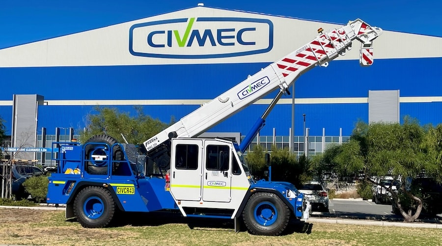 CALAustralia's tweet photo. Modern cranes for modern sites: Civmec's new Franna MAC25. Image: Civmec. 

Australian construction and engineering contractor Civmec has steadily built a reputation for delivering complex projects across the energy, resources, infrastructure, …  
… https://t.co/Vt0lsKh8AB https://t.co/9kRZIoutCQ