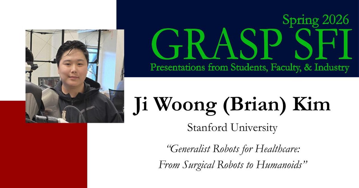 GRASP Laboratory tweet media