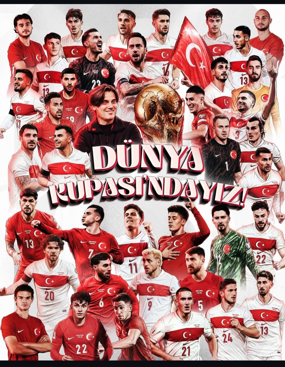 akifozkan's tweet photo. Şükürler olsun. 
Dünya Kupasındayız.
🇹🇷🇹🇷🇹🇷 https://t.co/PVnbOMd74X