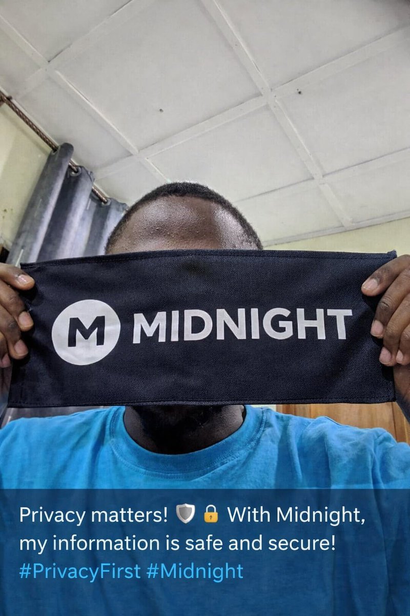 SergeBendera's tweet photo. You don’t need to see my face to know I value privacy. 🌑
In a world of exposure, I choose protection.
Midnight keeps me secure.  #PrivacyMatters
@MidnightNtwrk https://t.co/4Wd6HRGw1A