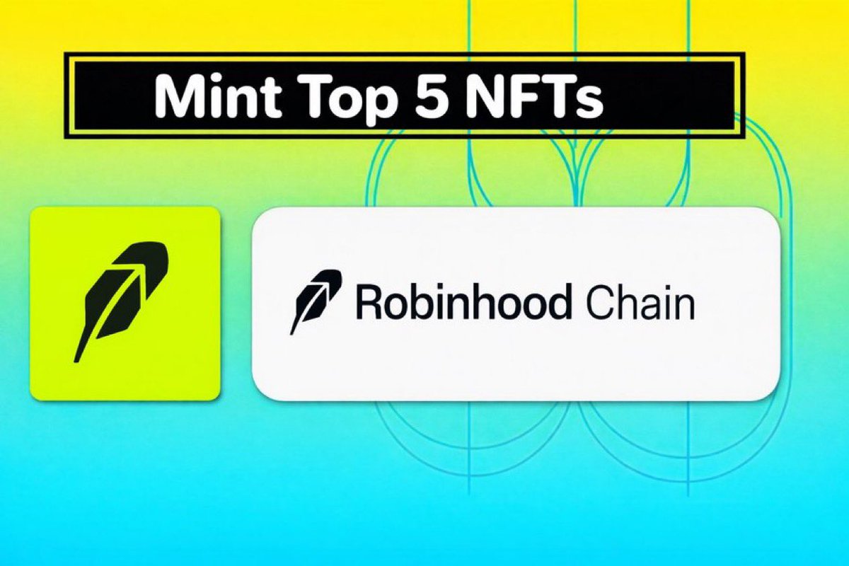 Top 5 Free NFTs on Robinhood Testnet 🍃
on <a href="/DrazeLab/">DRAZE</a> 

i. 🔗 Gold Leaf: draze.network/gold

ii. 🔗 Leaf: draze.network/leaf

iii. 🔗 Fighter: draze.network/fighter

iv. 🔗 Hood: draze.network/hood

v. 🔗 Hoods: draze.network/hoods

Retweet and comment your WL