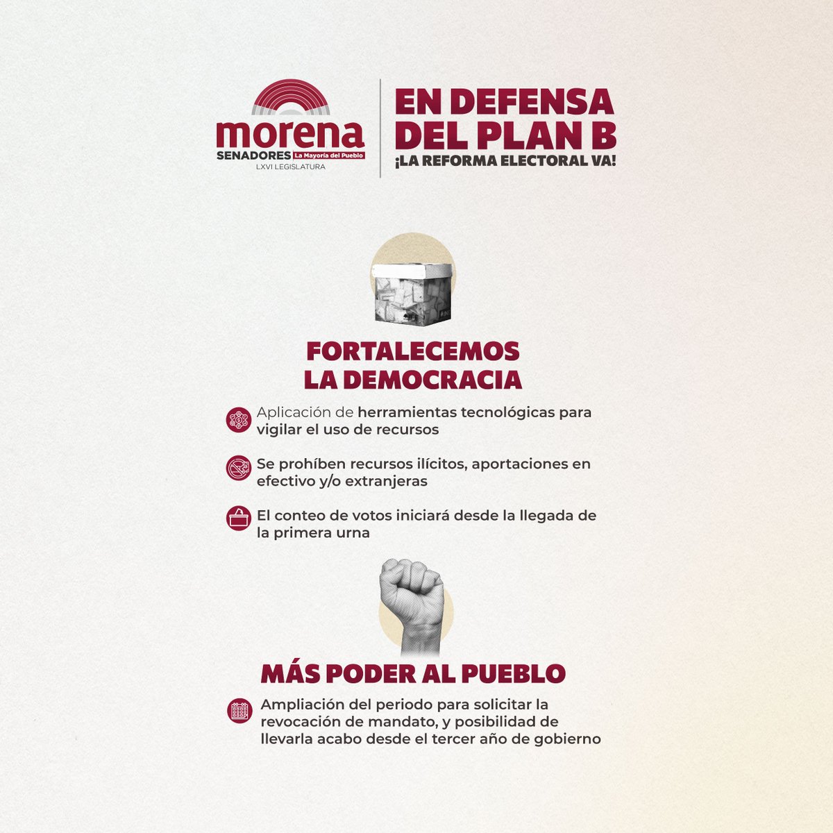 Senadores Morena tweet media