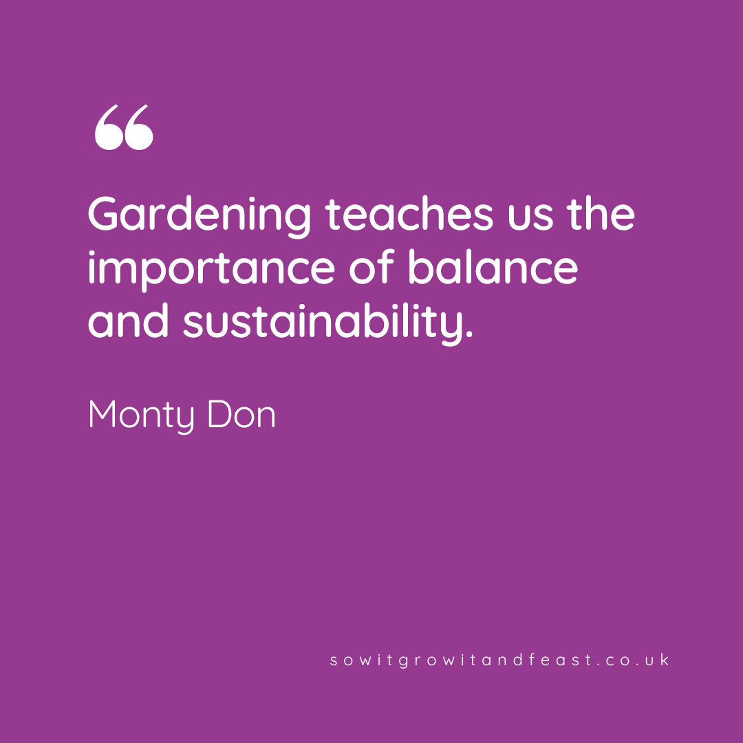 SowGrowFeast's tweet photo. Grow with balance 🌿

👉 https://t.co/BoOJ7FmRPH

#SustainableLiving #GardenVibes #SimpleLiving #NatureInspired #montydon #montydonquotes #gardenersquotes #gardenersworld https://t.co/cBJiNHNxac