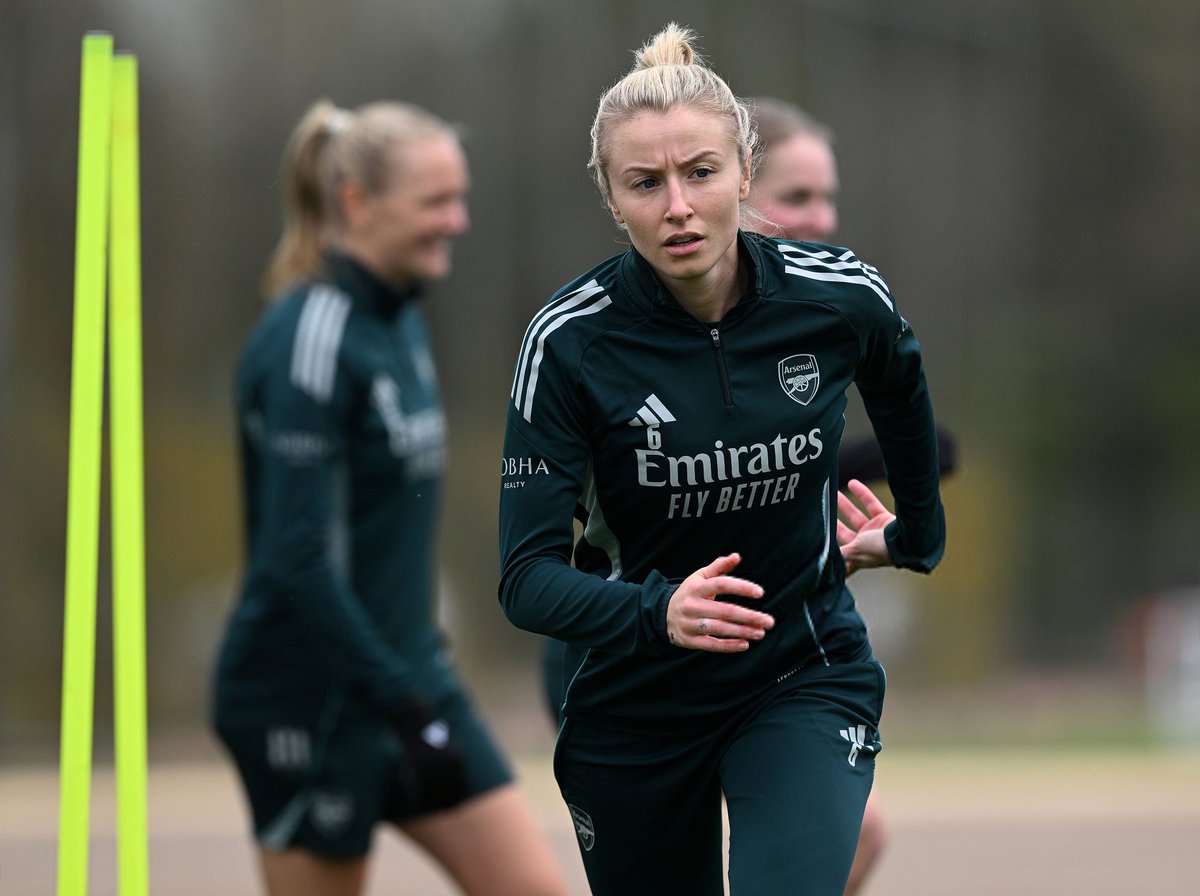 📸 | leah williamson in training at the sobha realty training centre today