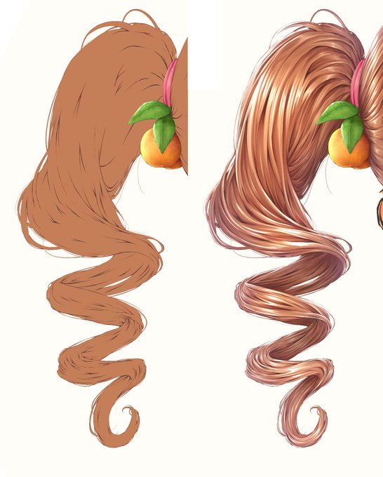 気合いと根性によるドリルヘアーの塗り込み💪 