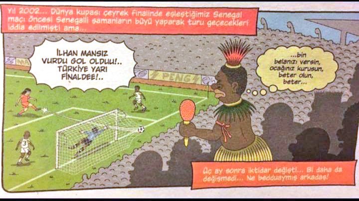 Son Dünya Kupasına katıldığımzda şöyle bir şey yaşanmıştı.