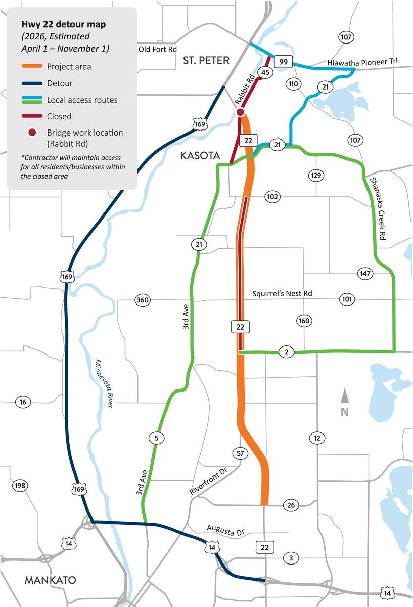 MnDOT District 7 tweet media