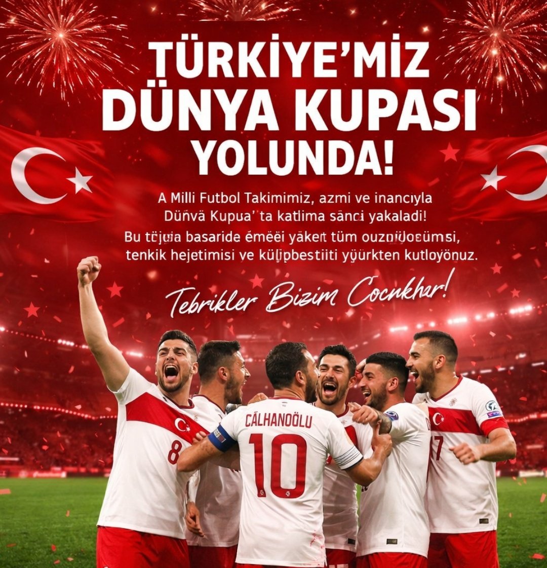 goktasyapi's tweet photo. UYUMA TÜRKİYE 
DÜNYA KUPASINA GİDİYORUZ.
24 YIL ARADAN SONRA https://t.co/FfLMNdPPDG