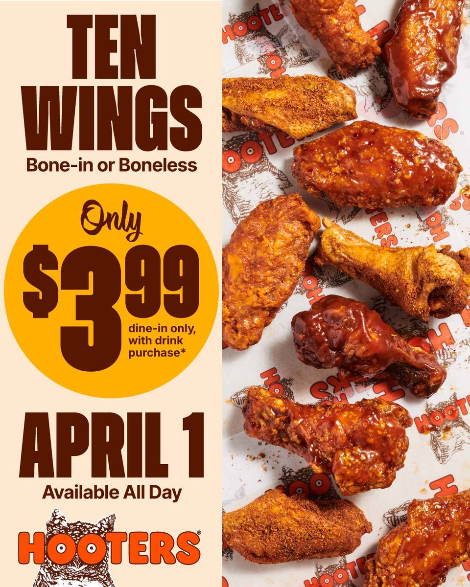 Hooters of Brunswick tweet media