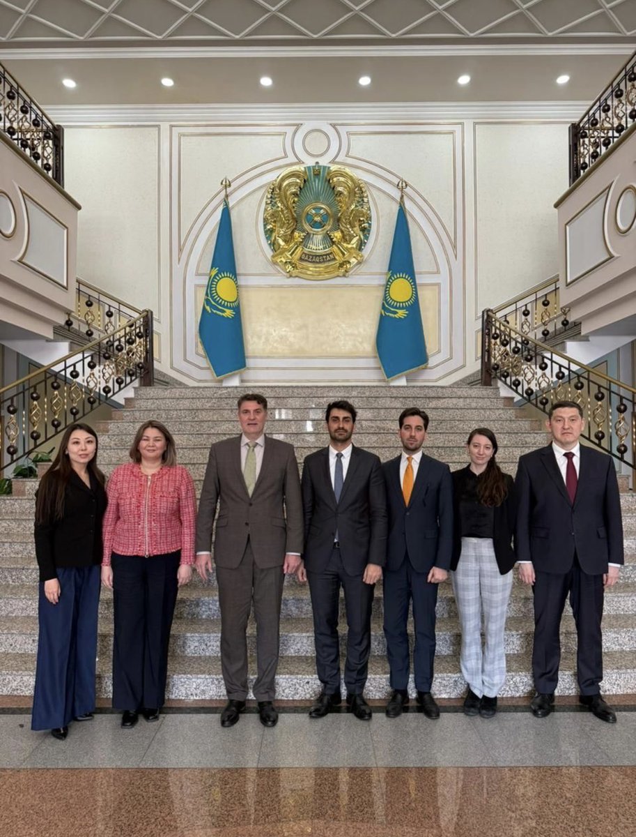 YuriFenopetov's tweet photo. Good to welcome old friend and colleague @snunnerus to Astana.

Constructive discussions with the @MFA_KZ @jangeldy @stasikan and national partners - reflecting close co-operation, partnership, and a strong focus on progress and practical delivery grounded in shared priorities. https://t.co/pQ9oThEZdY