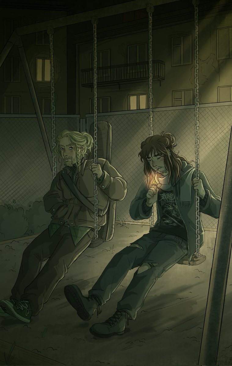 I love this piece, I made it for this fic: archiveofourown.org/works/1274632 for the "rent a fanwork" event by GatheringFiKi on Tumblr 
#thehobbit #durincest