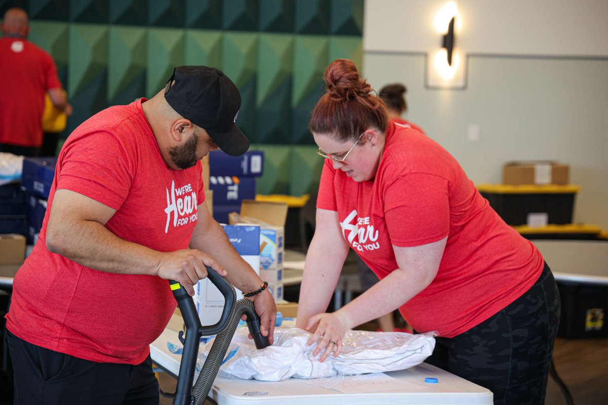 lexusofmurray's tweet photo. Employees from Lexus of Murray and Lexus of Lindon came together to support The Other Side Village—assembling nine housewarming kits. 🏡❤️

The Other Side Village is a program designed to prepare individuals experiencing homelessness for long-term housing stability. https://t.co/3QyYmhqDm7
