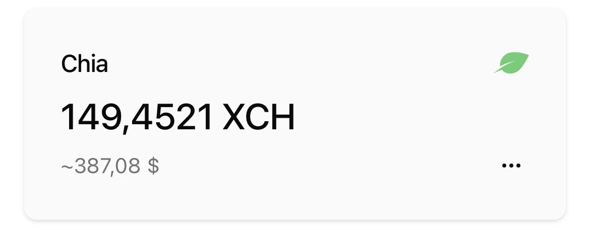 GreenModding.xch 🌱 tweet media